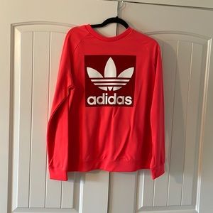 Size L neon adidas sweatshirt